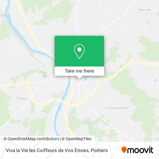 Viva la Vie les Coiffeurs de Vos Envies map