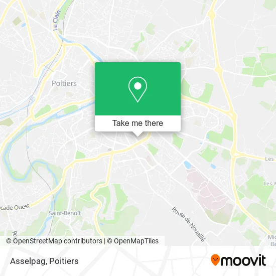 Asselpag map