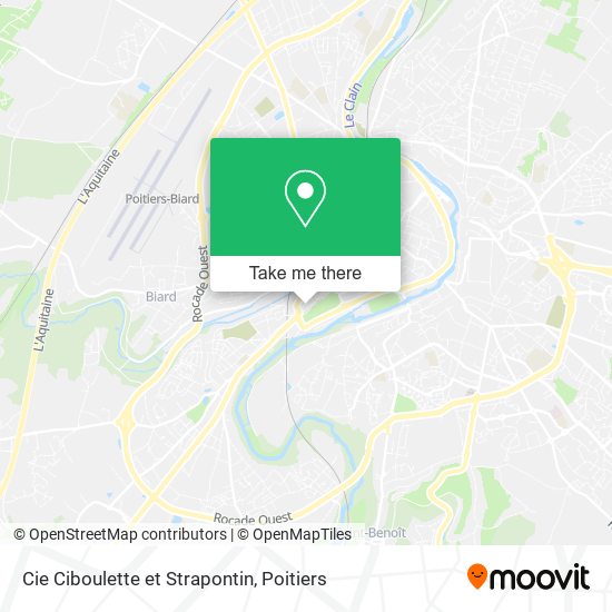 Cie Ciboulette et Strapontin map