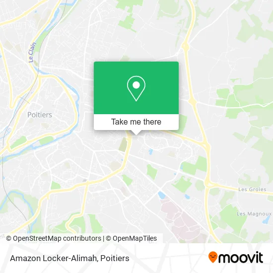 Amazon Locker-Alimah map