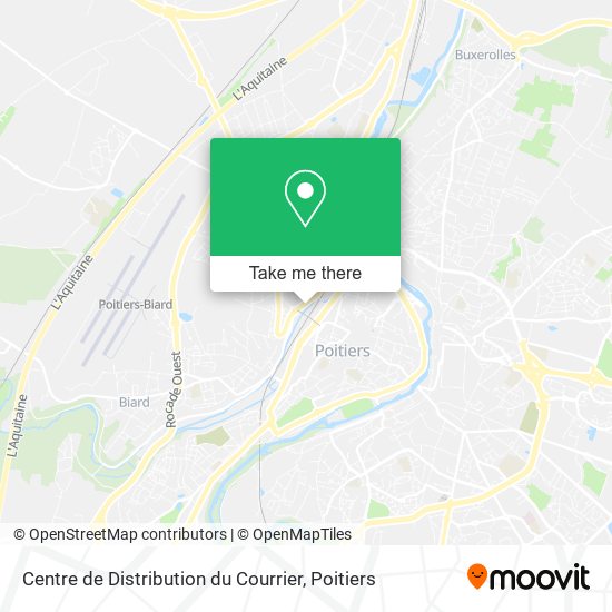 Centre de Distribution du Courrier map