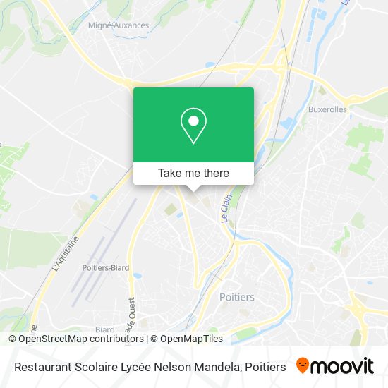 Restaurant Scolaire Lycée Nelson Mandela map