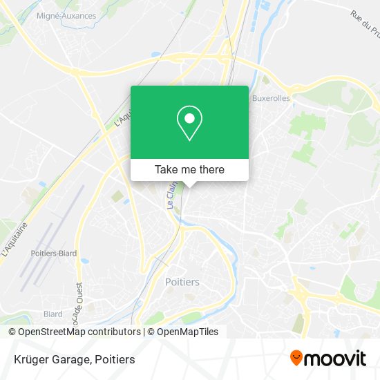 Krüger Garage map