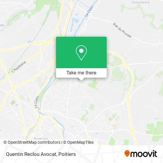 Quentin Reclou Avocat map