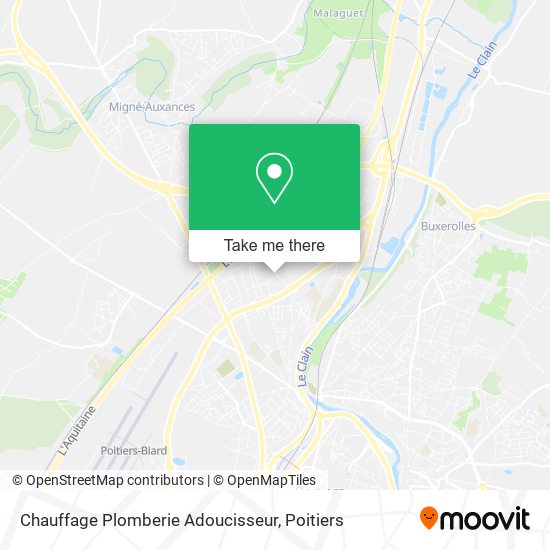Chauffage Plomberie Adoucisseur map