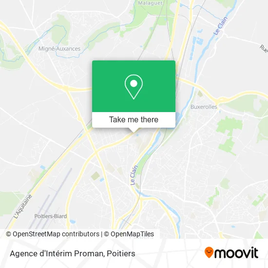 Agence d'Intérim Proman map