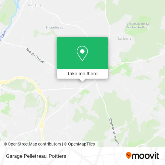 Garage Pelletreau map