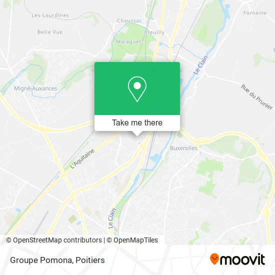 Groupe Pomona map