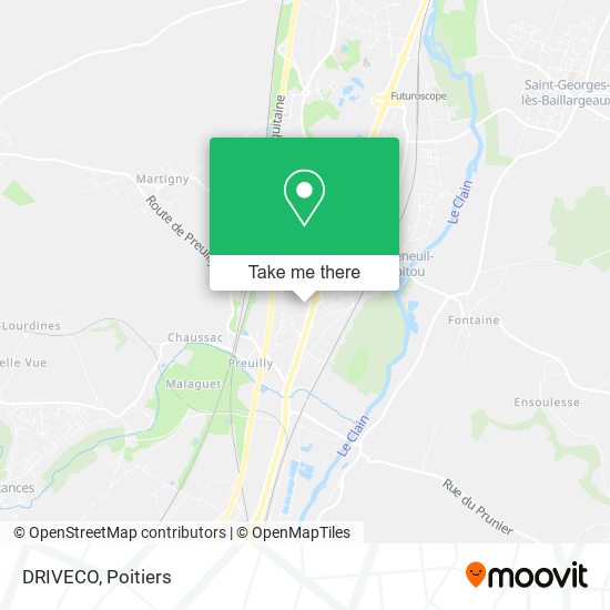 DRIVECO map