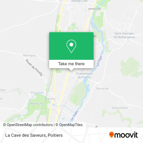 La Cave des Saveurs map
