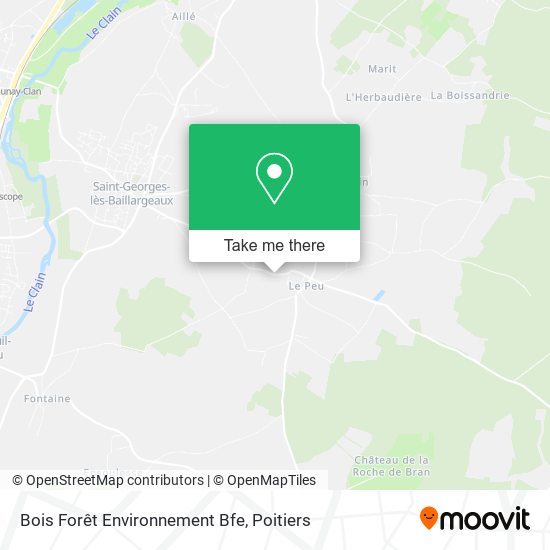 Bois Forêt Environnement Bfe map