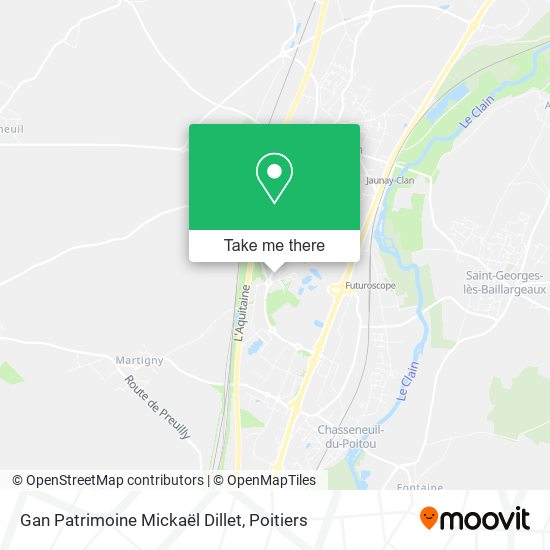 Gan Patrimoine Mickaël Dillet map