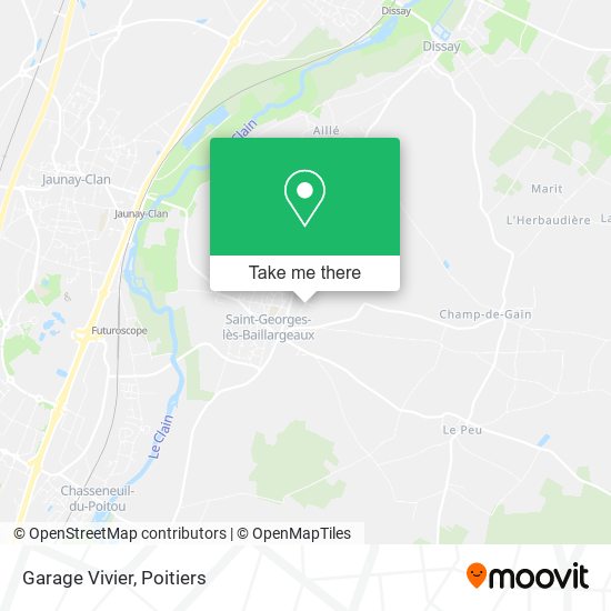Garage Vivier map