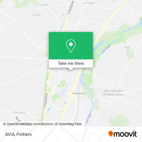 AVIA map
