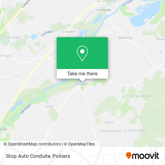Stop Auto Conduite map