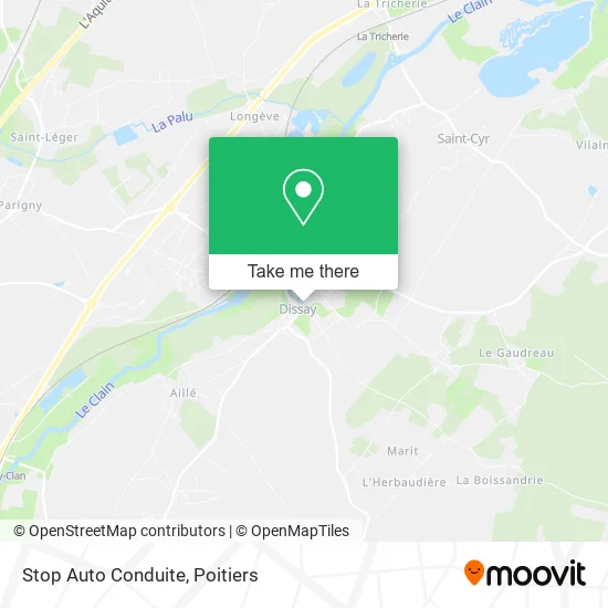 Stop Auto Conduite map