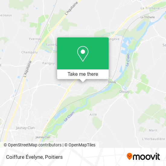 Coiffure Évelyne map