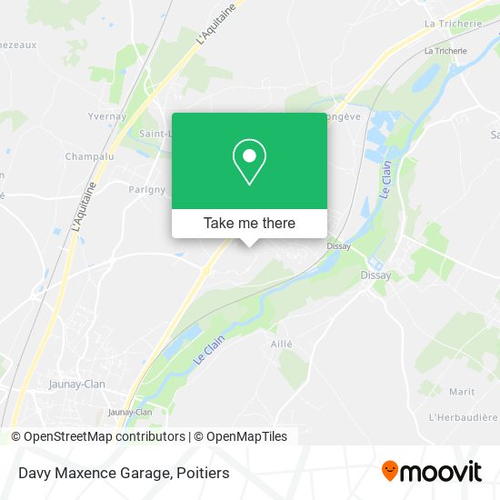 Mapa Davy Maxence Garage