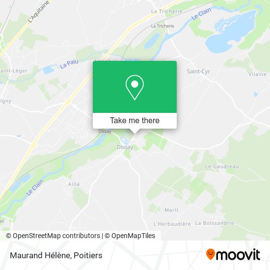 Maurand Hélène map