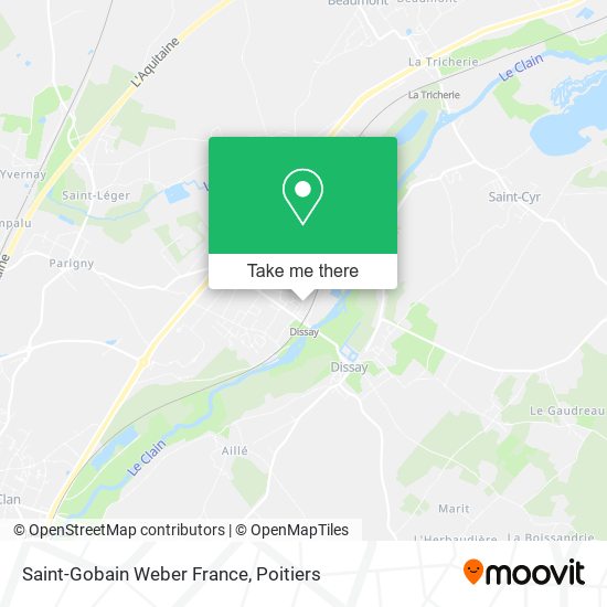 Saint-Gobain Weber France map