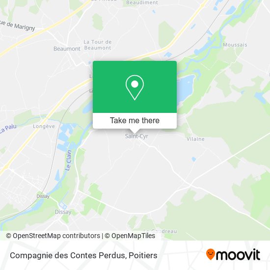 Compagnie des Contes Perdus map