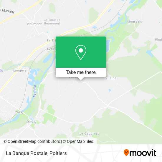 La Banque Postale map