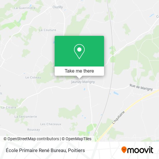 École Primaire René Bureau map