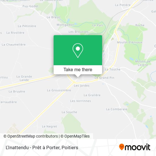 L'Inattendu - Prêt à Porter map