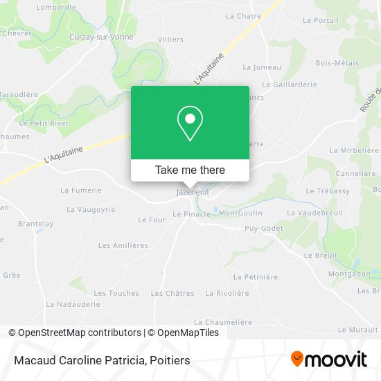 Macaud Caroline Patricia map