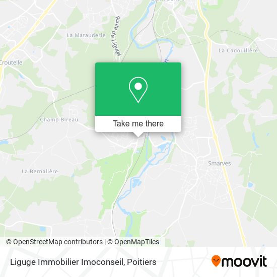 Liguge Immobilier Imoconseil map