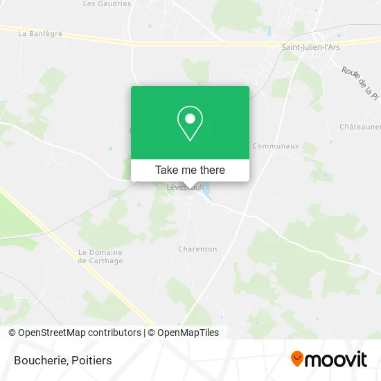 Boucherie map