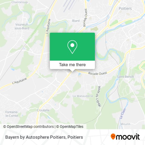 Bayern by Autosphere Poitiers map