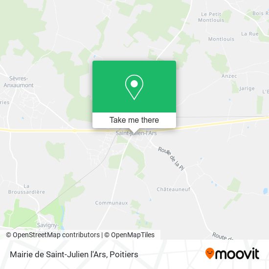 Mairie de Saint-Julien l'Ars map