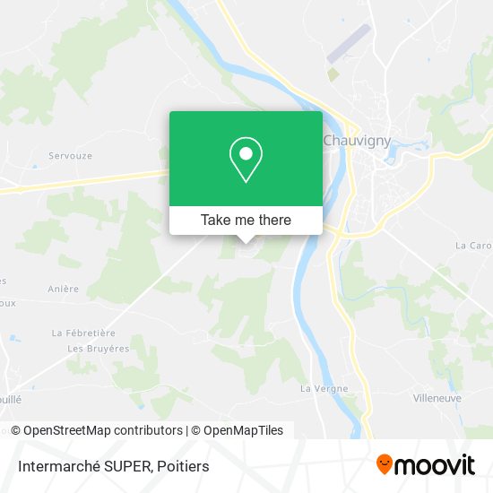 Intermarché SUPER map