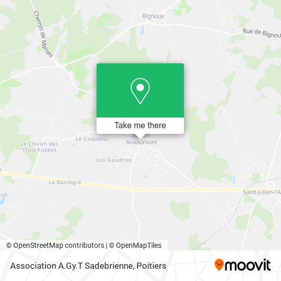 Association A.Gy.T Sadebrienne map