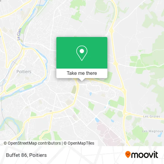 Buffet 86 map