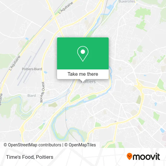 Time's Food map