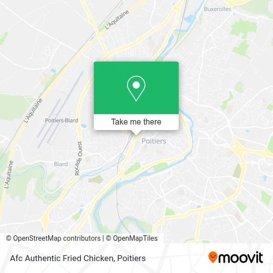 Afc Authentic Fried Chicken map