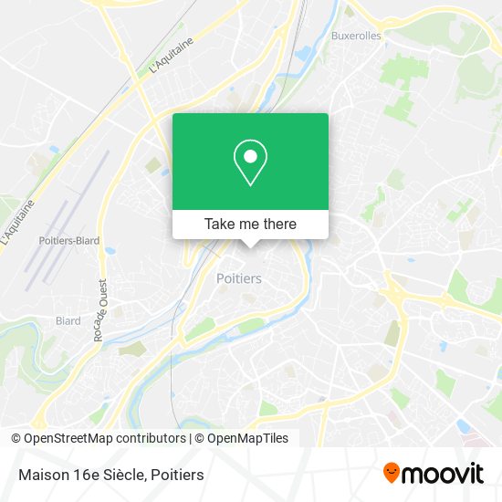 Maison 16e Siècle map