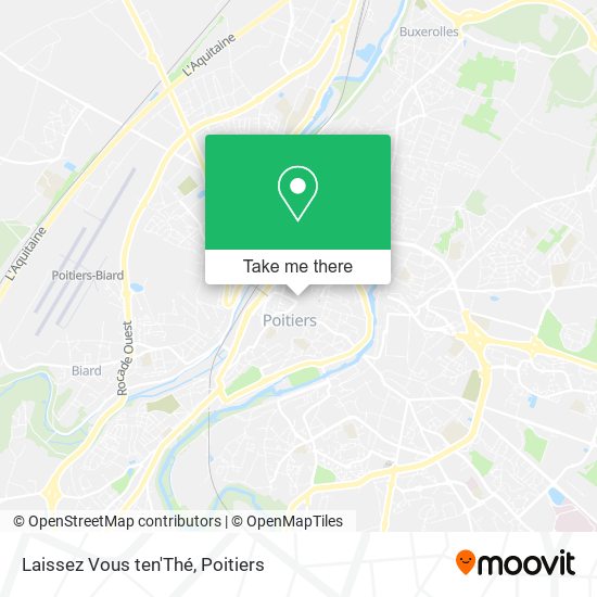 Laissez Vous ten'Thé map