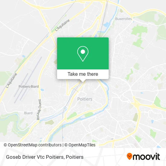 Goseb Driver Vtc Poitiers map