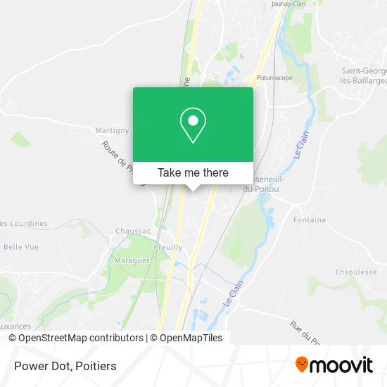 Power Dot map