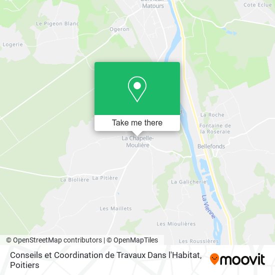 Conseils et Coordination de Travaux Dans l'Habitat map