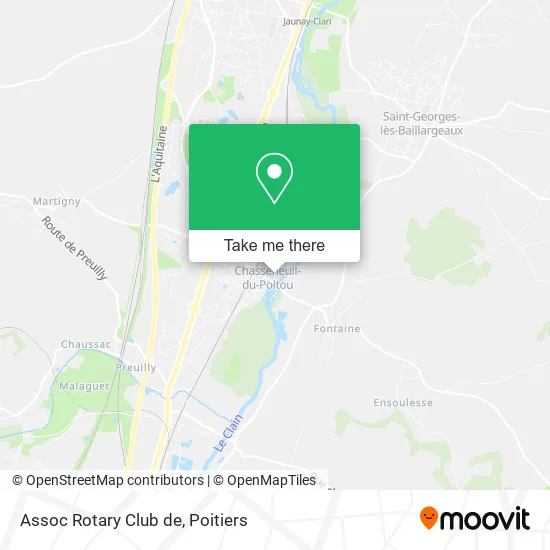 Assoc Rotary Club de map