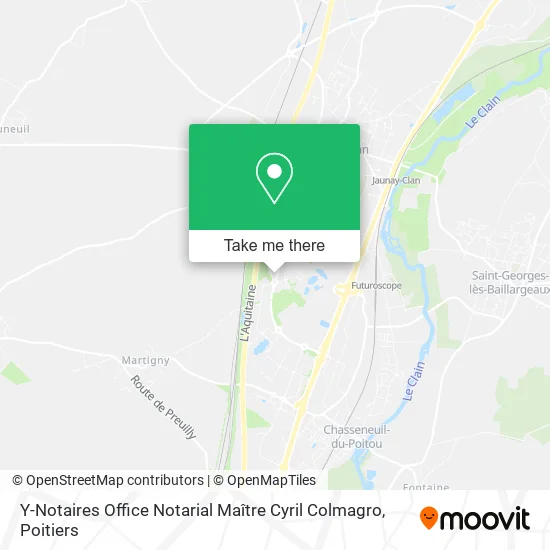 Y-Notaires Office Notarial Maître Cyril Colmagro map