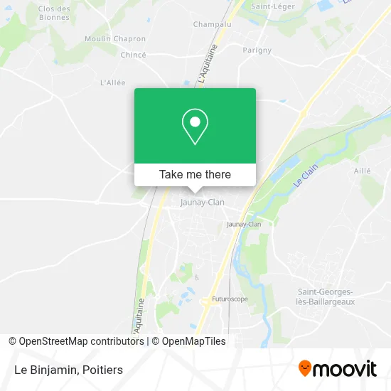 Le Binjamin map