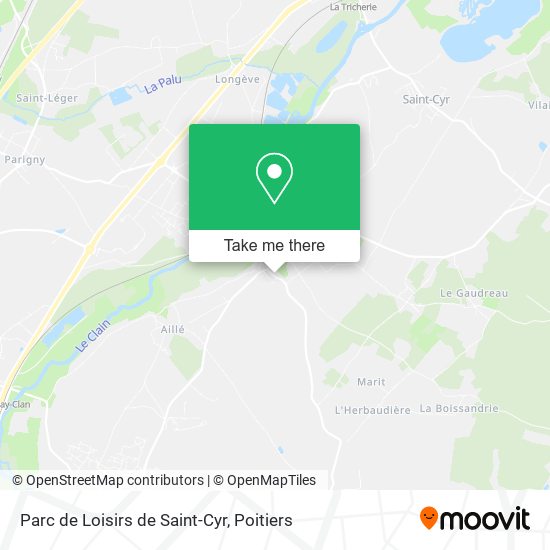 Parc de Loisirs de Saint-Cyr map