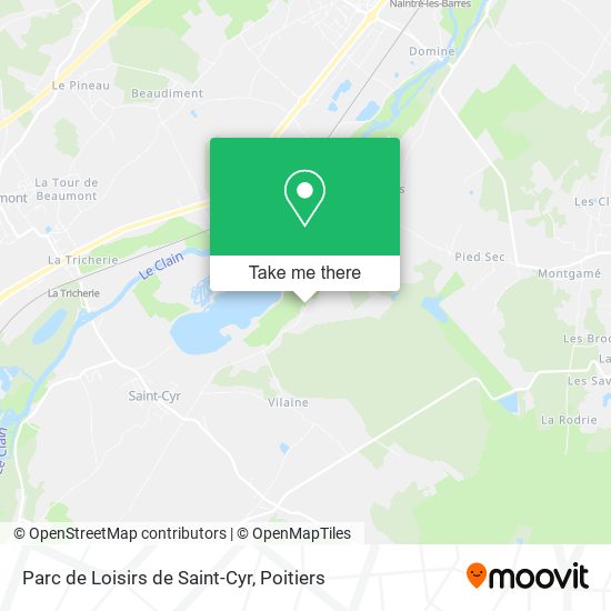 Parc de Loisirs de Saint-Cyr map