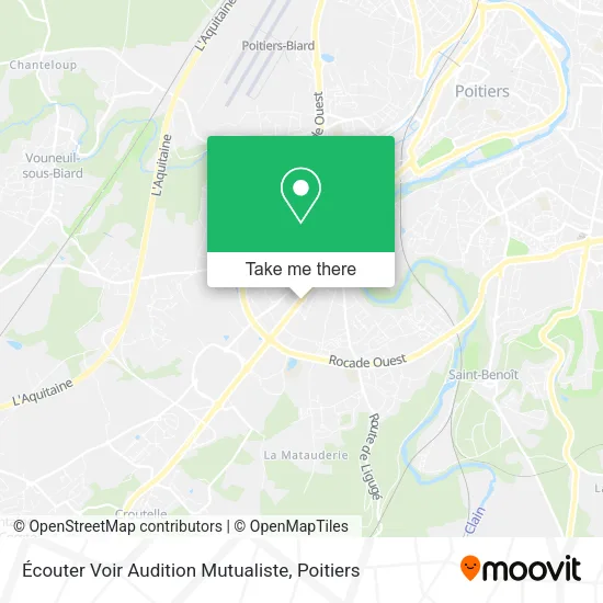 Écouter Voir Audition Mutualiste map