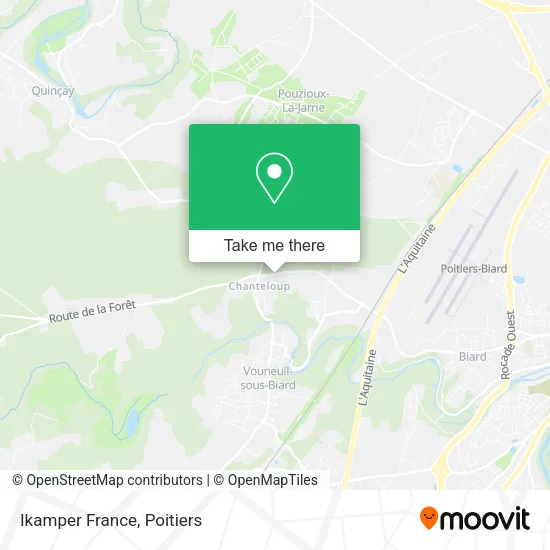 Ikamper France map